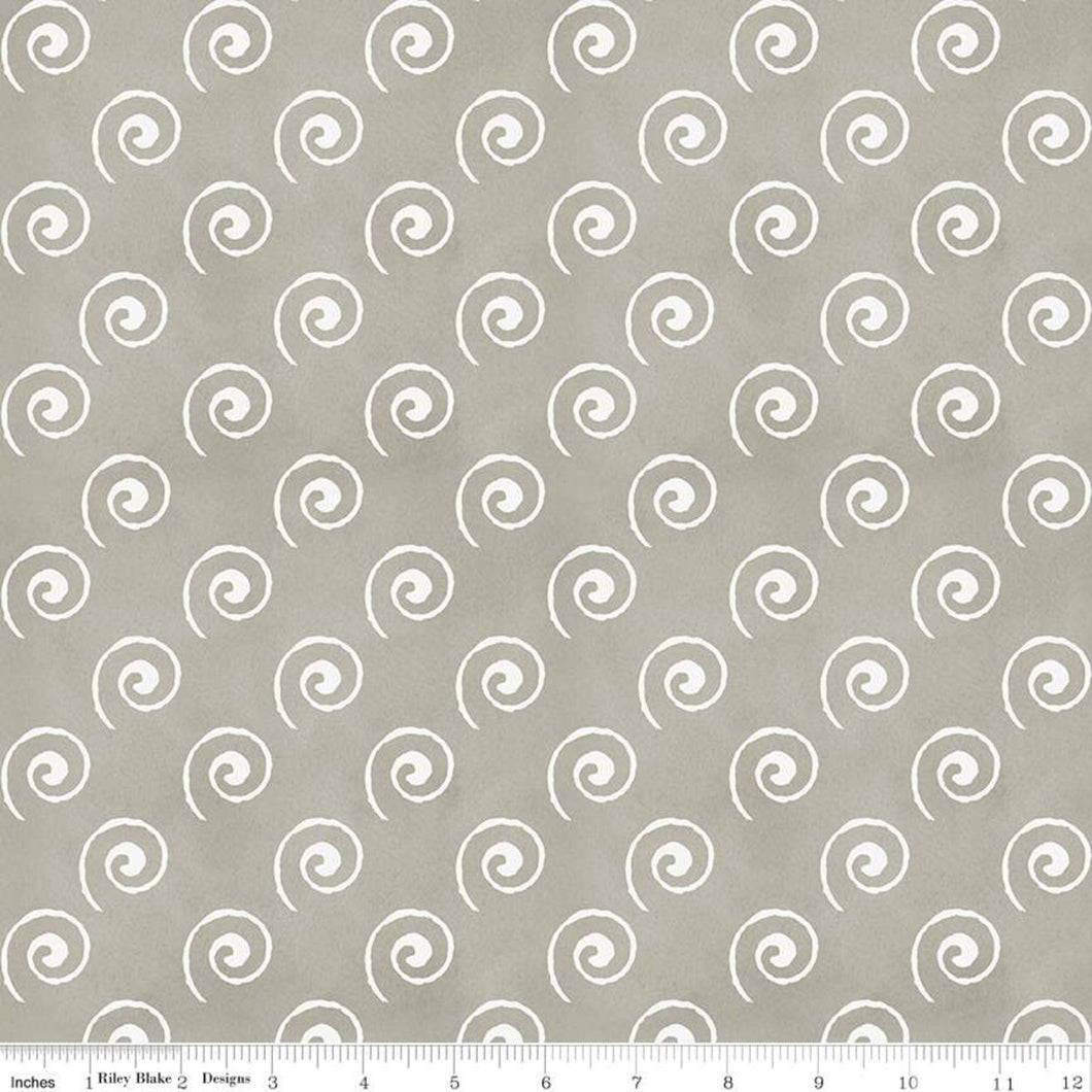 Coffee Chalk - Steam Swirl Taupe by J. Wecker Frisch