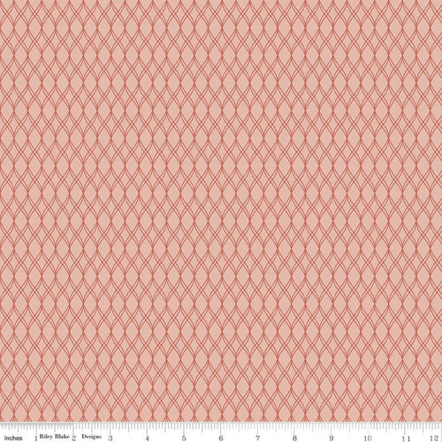 Primrose Hill - Garden Trellis Blush by Hello Melly Designs