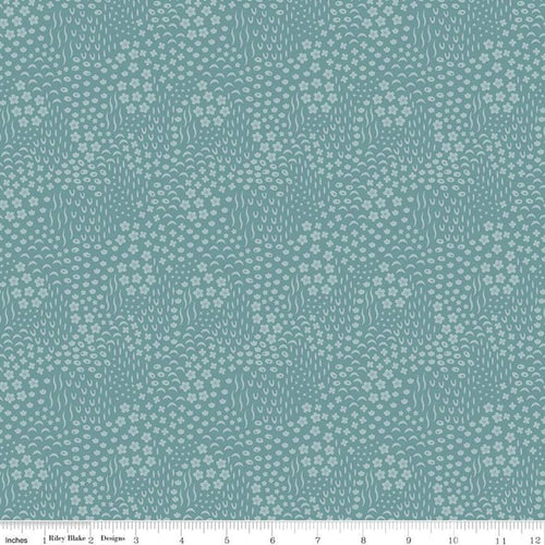 Primrose Hill - Meadow Teal by Hello Melly Designs