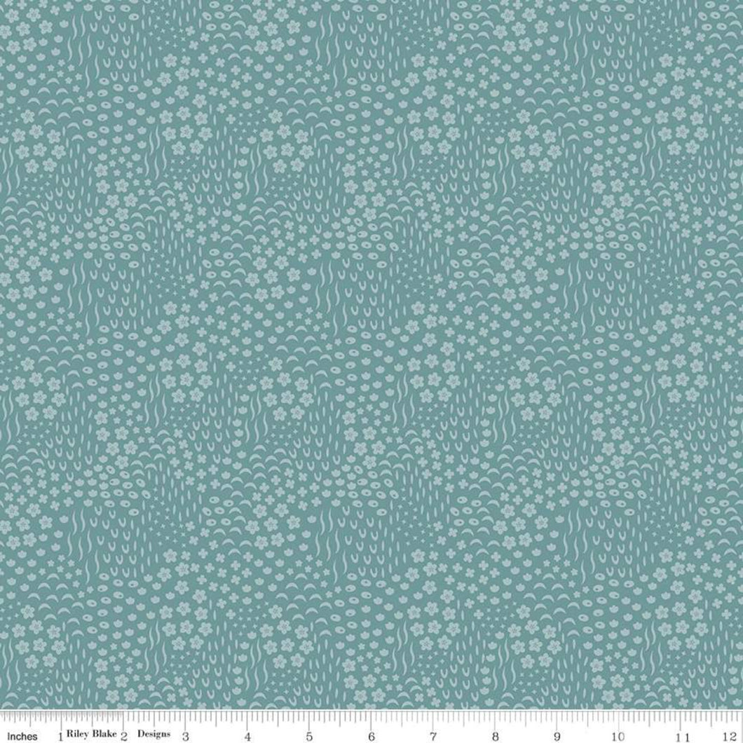 Primrose Hill - Meadow Teal by Hello Melly Designs