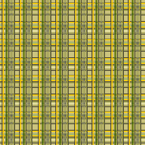 Petals and Pedals - Plaid Green by Jill Finley of Jillily Studio