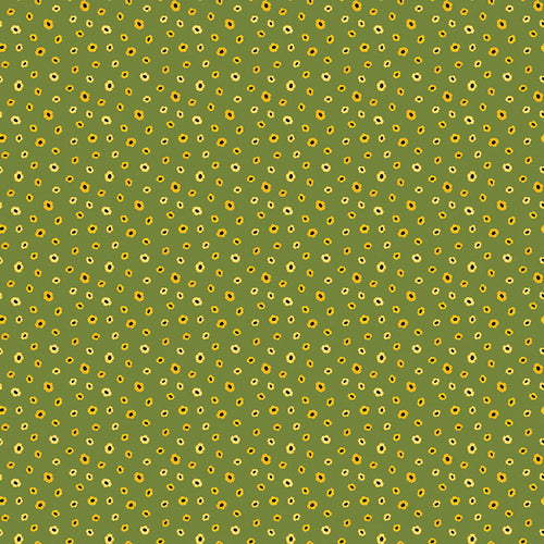 Petals and Pedals - Petals Mini Green by Jill Finley of Jillily Studio