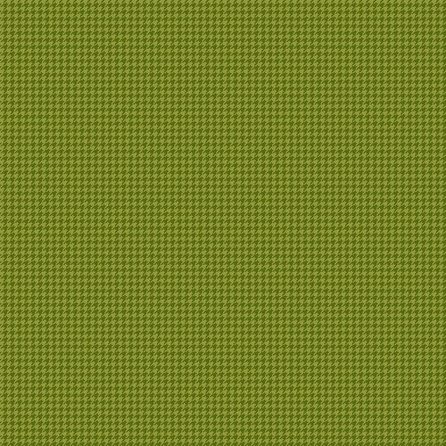 Petals and Pedals - Houndstooth Green by Jill Finely of Jillily Studio