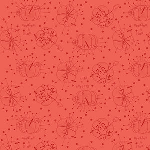 Best of She Sho Sews - Pincushion Linework Red by J. Wecker Frisch