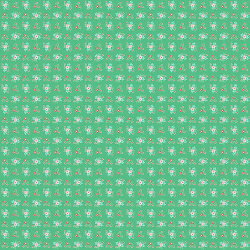 Quilt Fair - Ditzy Green by Tasha Noel