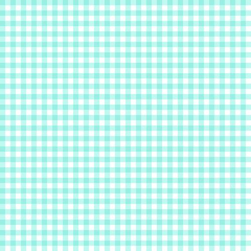 Quilt Fair - Gingham Aqua by Tasha Noel