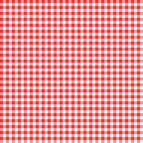 Quilt Fair - Gingham Red by Tasha Noel