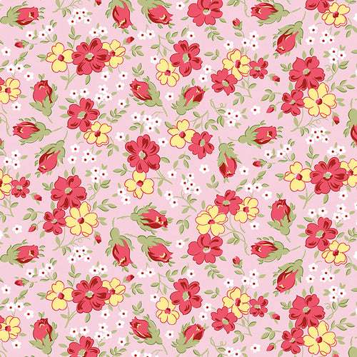 Sugar and Spice - Pink Floral by Lindsay Wilkes