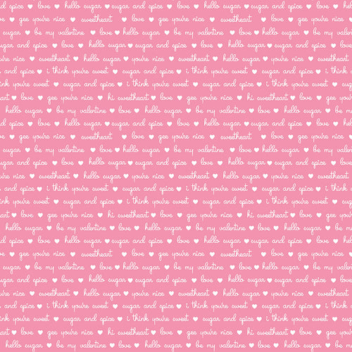 Sugar and Spice - Endearments Pink by Lindsay Wilkes