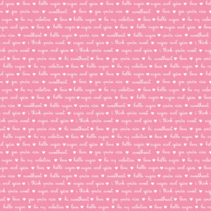 Sugar and Spice - Endearments Pink by Lindsay Wilkes