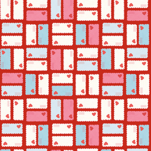 Sugar and Spice - Envelopes Red by Lindsay Wilkes