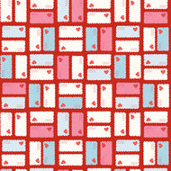 Sugar and Spice - Envelopes Red by Lindsay Wilkes