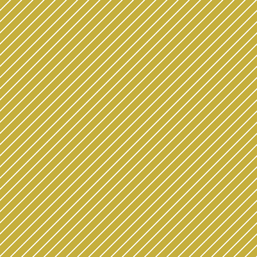 Hibiscus - Stripes Citron by Simple Simon and Company