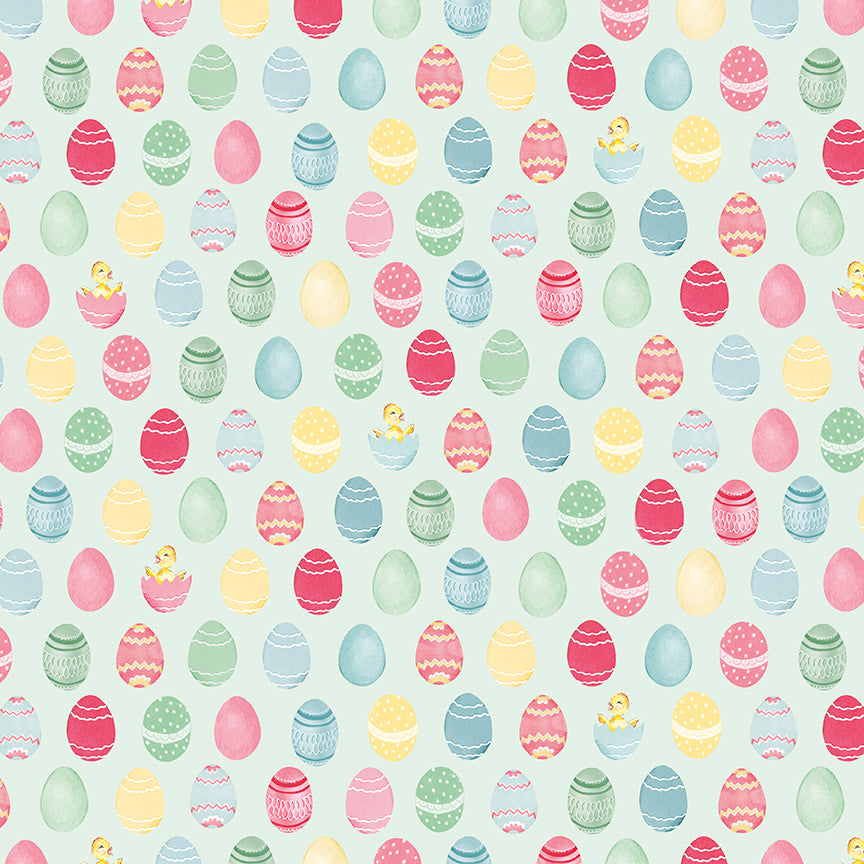 Easter Parade - Eggs Mint by Lindsay Wilkes