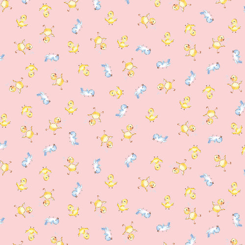 Easter Parade - Chicks Pink by Lindsay Wilkes