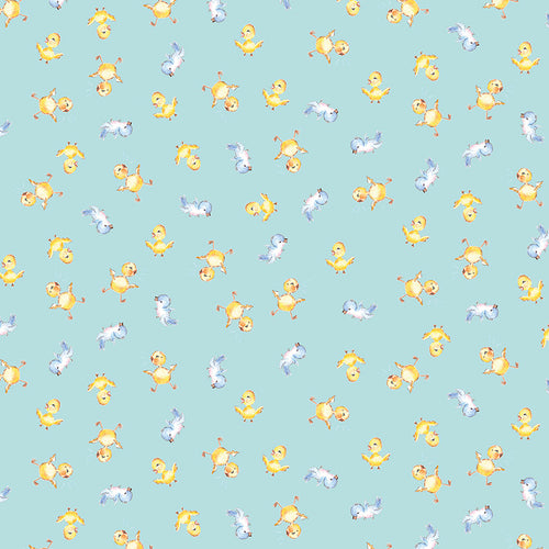Easter Parade - Chicks Sky by Lindsay Wilkes