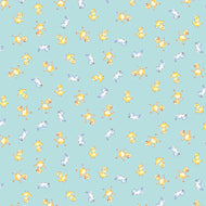 Easter Parade - Chicks Sky by Lindsay Wilkes