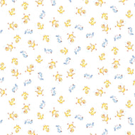 Easter Parade - Chicks White by Lindsay Wilkes
