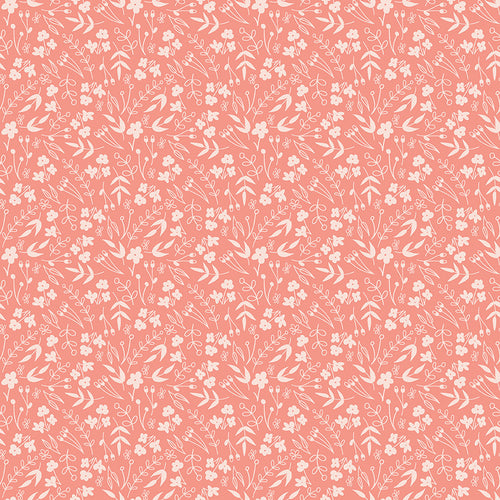 Daybreak - Bouquets Coral by Fran Gulick of Cotton and Joy