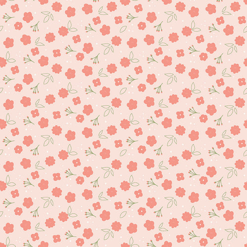 Daybreak - Flowers Blush by Fran Gulick of Cotton and Joy