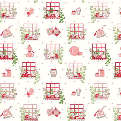 Cook Book - Window Coral by Lori Holt