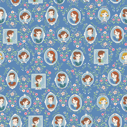 Little Women - Cameo Blue by Jill Howarth