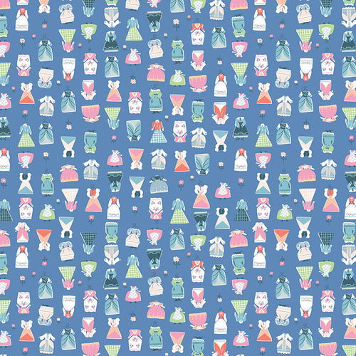 Little Women - Dresses Blue by Jill Howarth