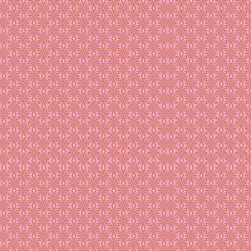 Little Women - Wallpaper Pink by Jill Howarth