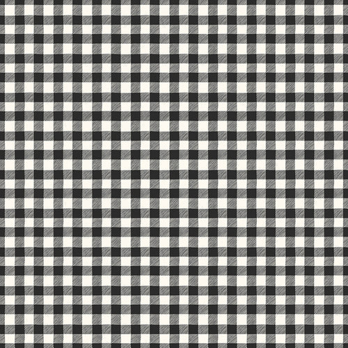 Bad to the Bone - Gingham Black by My Mind's Eye