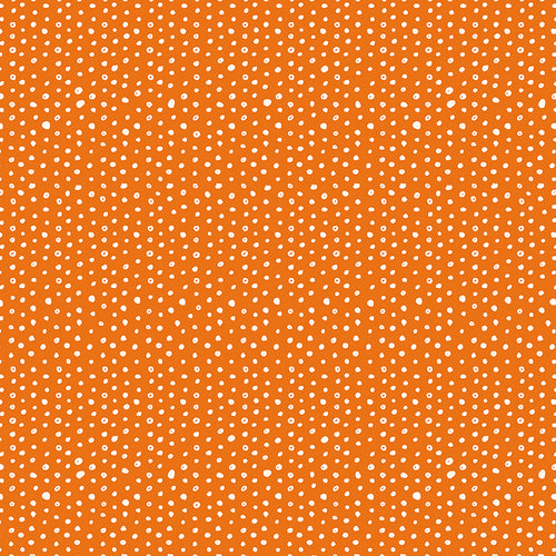 Bad to the Bone - Dots Orange by My Mind's Eye