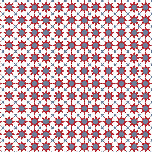 American Dream - Geometric Off White by Dani Mogstaad