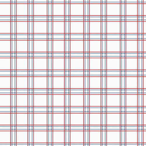 American Dream - Plaid Off White by Dani Mogstaad