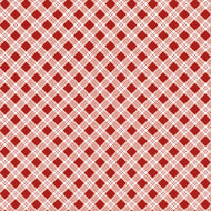 Bee Plaids - Scarecrow Barn Red by Lori Holt