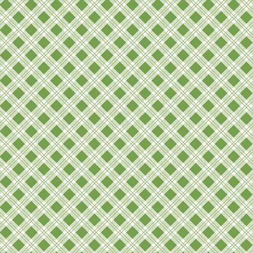 Bee Plaids - Scarecrow Clover by Lori Holt