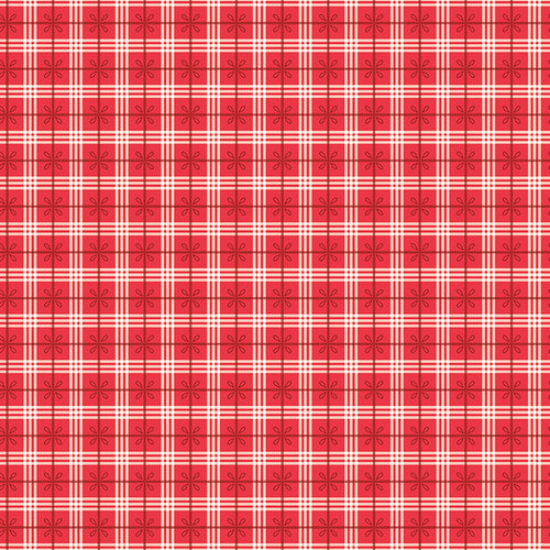 Bee Plaids - Cozy Cayenne by Lori Holt