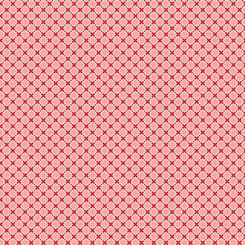 Bee Plaids - Orchard Coral by Lori Holt