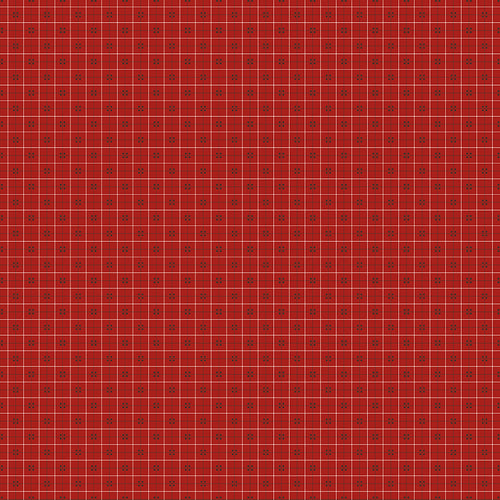 Bee Plaids - Cider Barn Red by Lori Holt
