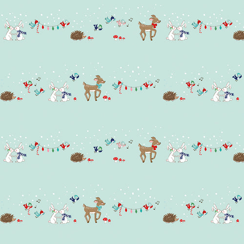 Pixie Noel 2 - Animals Mint by Tasha Noel