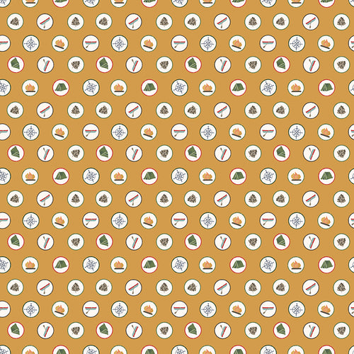 Love You S'more - Badges Gold by Gracey Larson