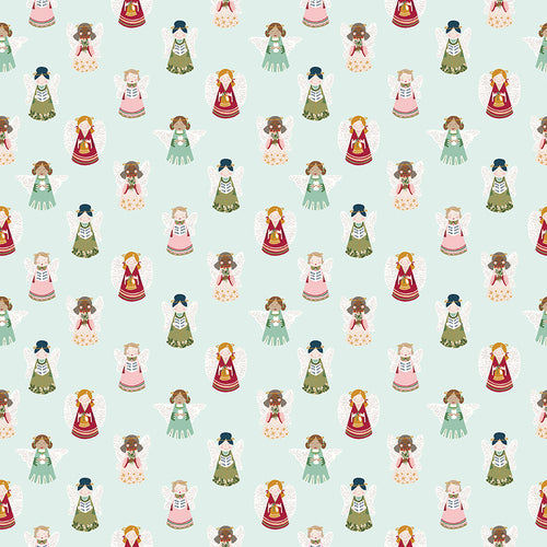Christmas Village - Angels Mint by Katherine Lenius