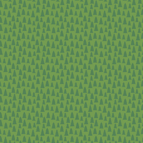 Christmas Village - Trees Green by Katherine Lenius