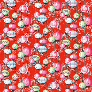 Christmas Joys - Ornaments Red by Lindsey Wilkes