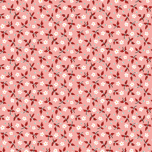 Prairie - Dress Heirloom Coral by Lori Holt