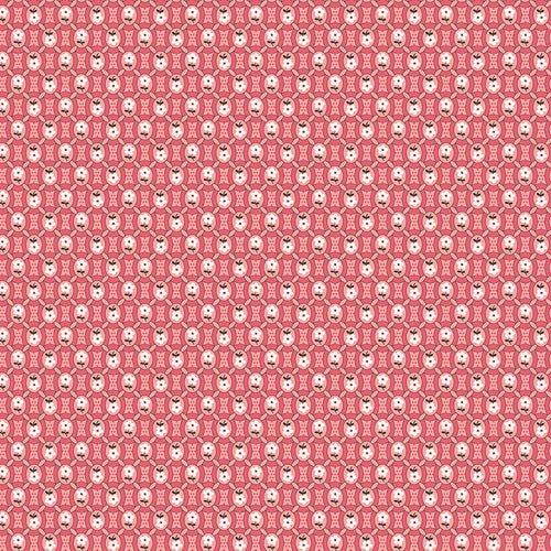 Prairie - Pioneer Heirloom Coral by Lori Holt