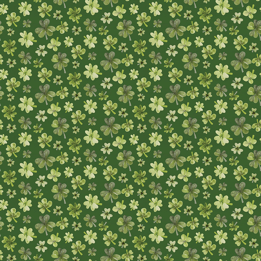 Monthly Placemats - March Shamrocks Green by Tara Reed