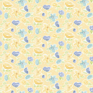 Monthly Placemats - May Flowers Yellow by Tara Reed