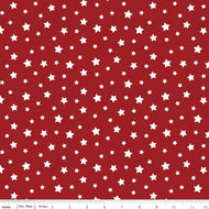 Monthly Placemats - July Stars Red by Tara Reed