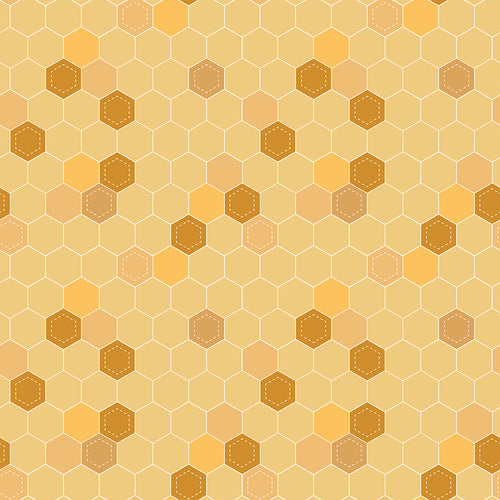 Daisy Fields - Honeycomb Honey by Beverly McCullough