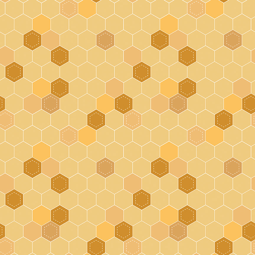 Daisy Fields - Honeycomb Honey by Beverly McCullough