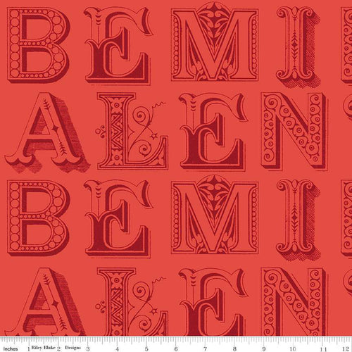 Be Mine Valentine - Love Letters Red by J. Wecker Frisch